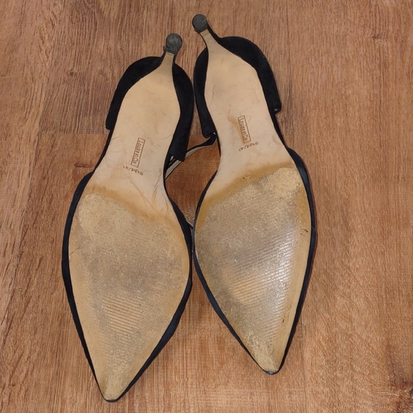 Louise et Cie Women's Black Suede Heels - Picture 11 of 12